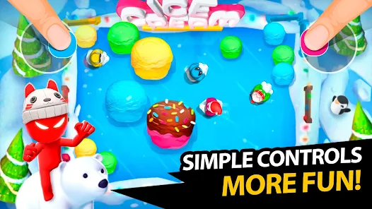 Bitwy stickmanów w arenie